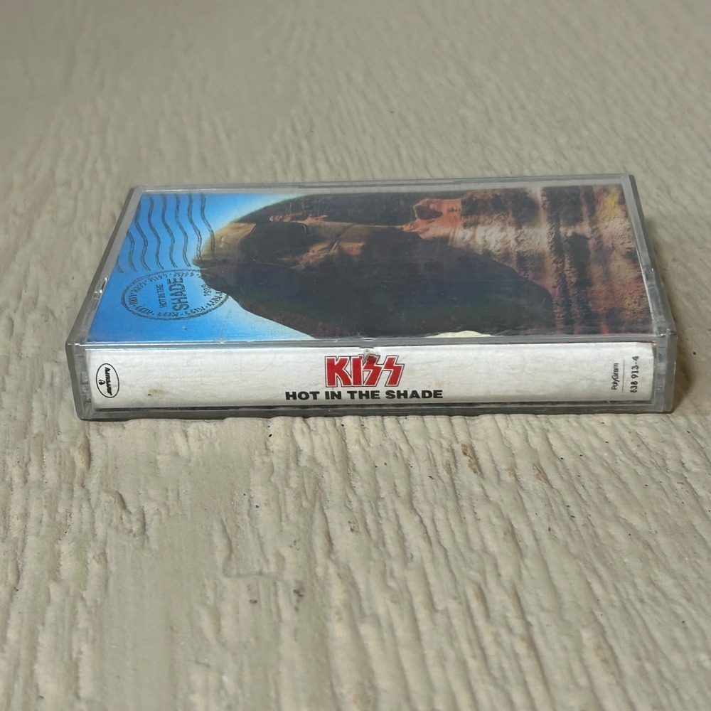 KISS Cassette Tape Hot in the Shade 1989  Hard‎ Rock - Picture 4 of 6